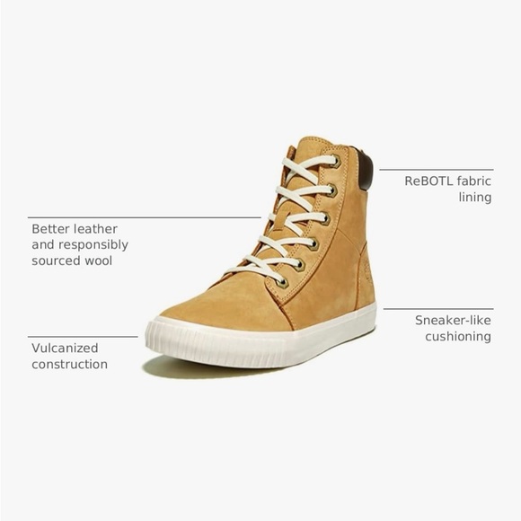 Timberland Skyla Bay 6” Boot - wheat nubuck leather - Picture 2 of 10